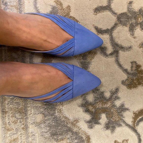 27 Edit Haylee Slingback Flat Shoes Size 8.5M - Picture 3 of 5
